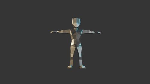 Low Poly Char preview image